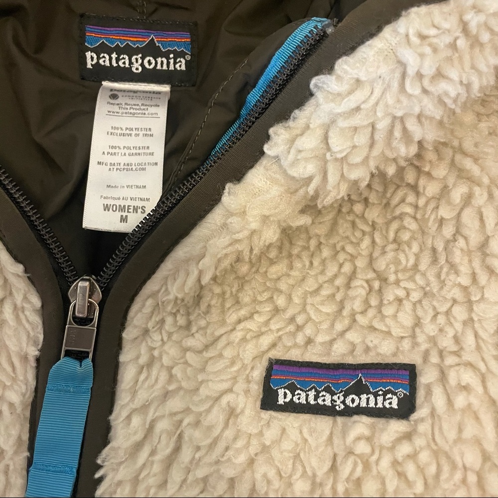 PATAGONIA SHEARLING ZIP UP - Picture 2 of 4